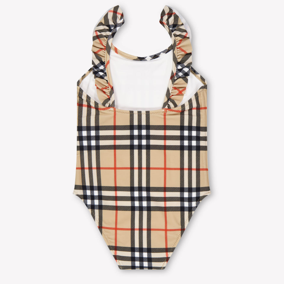 Burberry Tilly Baby Girls Swimwear In Beige