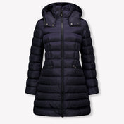 Moncler Kids Girls Jackets In Navy