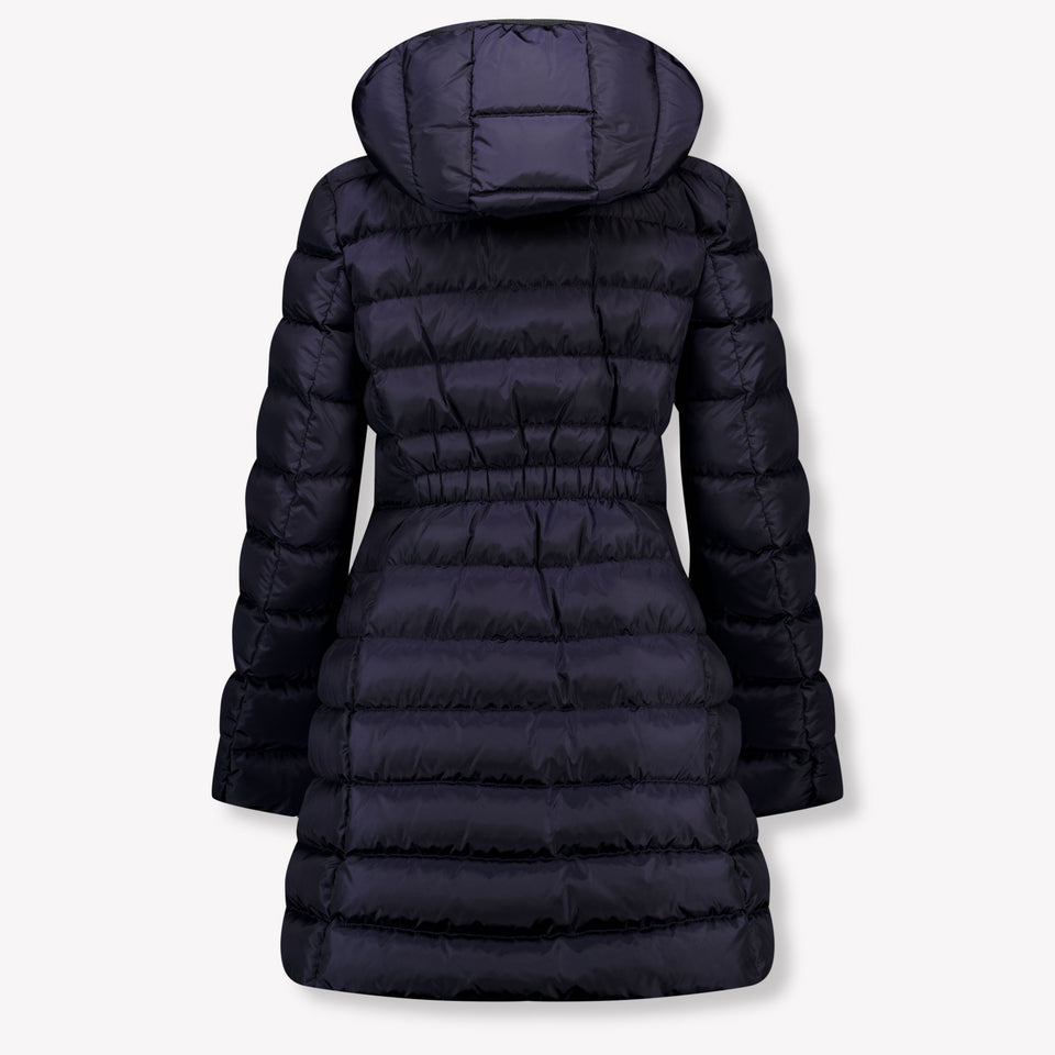 Moncler Kids Girls Jackets In Navy