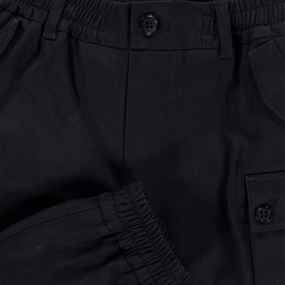 Dolce & Gabbana Baby Boys Pants In Black