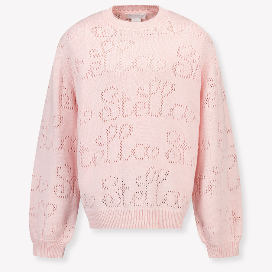 Stella McCartney Girls Sweater in Light Pink