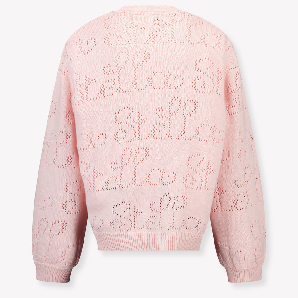 Stella McCartney Kinder Meisjes Trui In Licht Roze