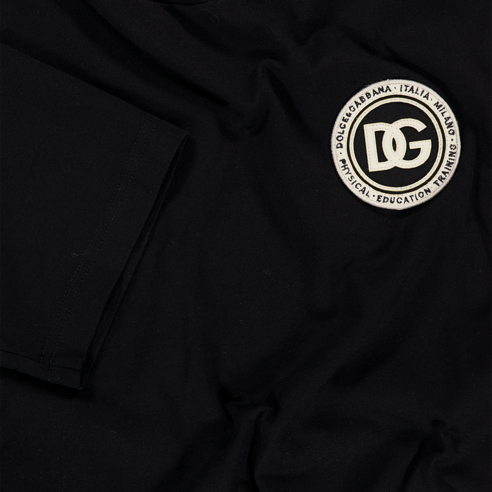 Dolce & Gabbana Kids Boys T-Shirt In Black