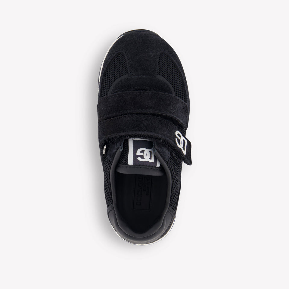 Dolce & Gabbana Boys Sneakers In Black