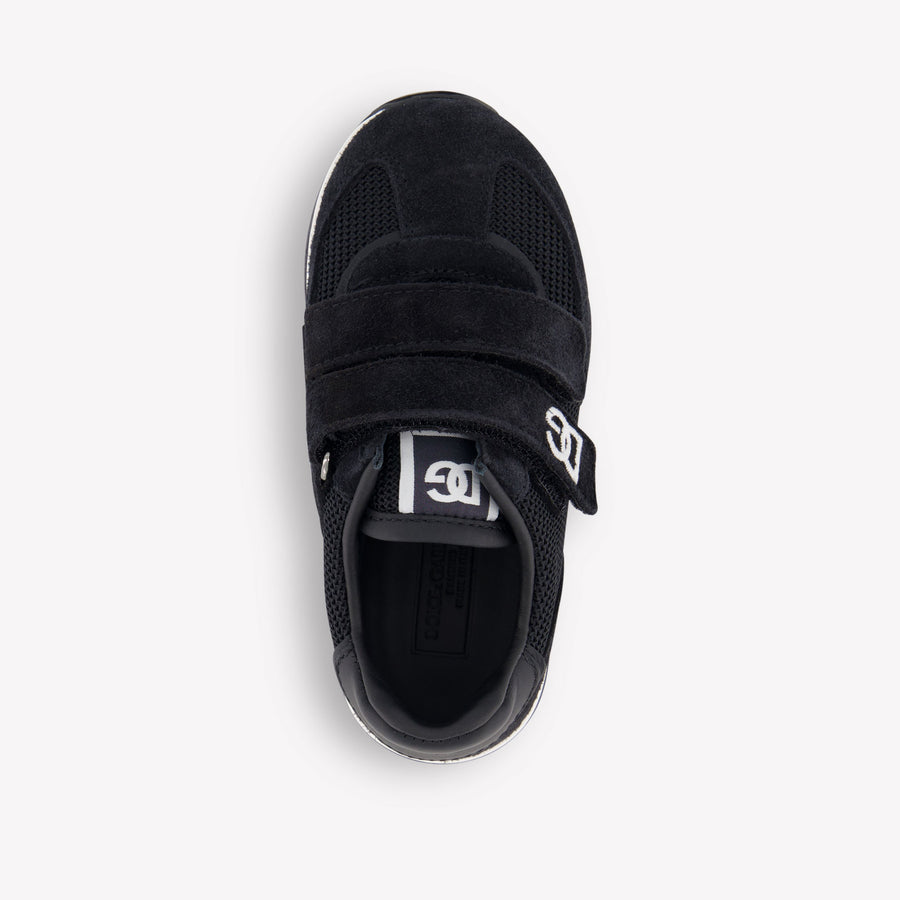 Dolce & Gabbana Jongens Sneakers In Zwart