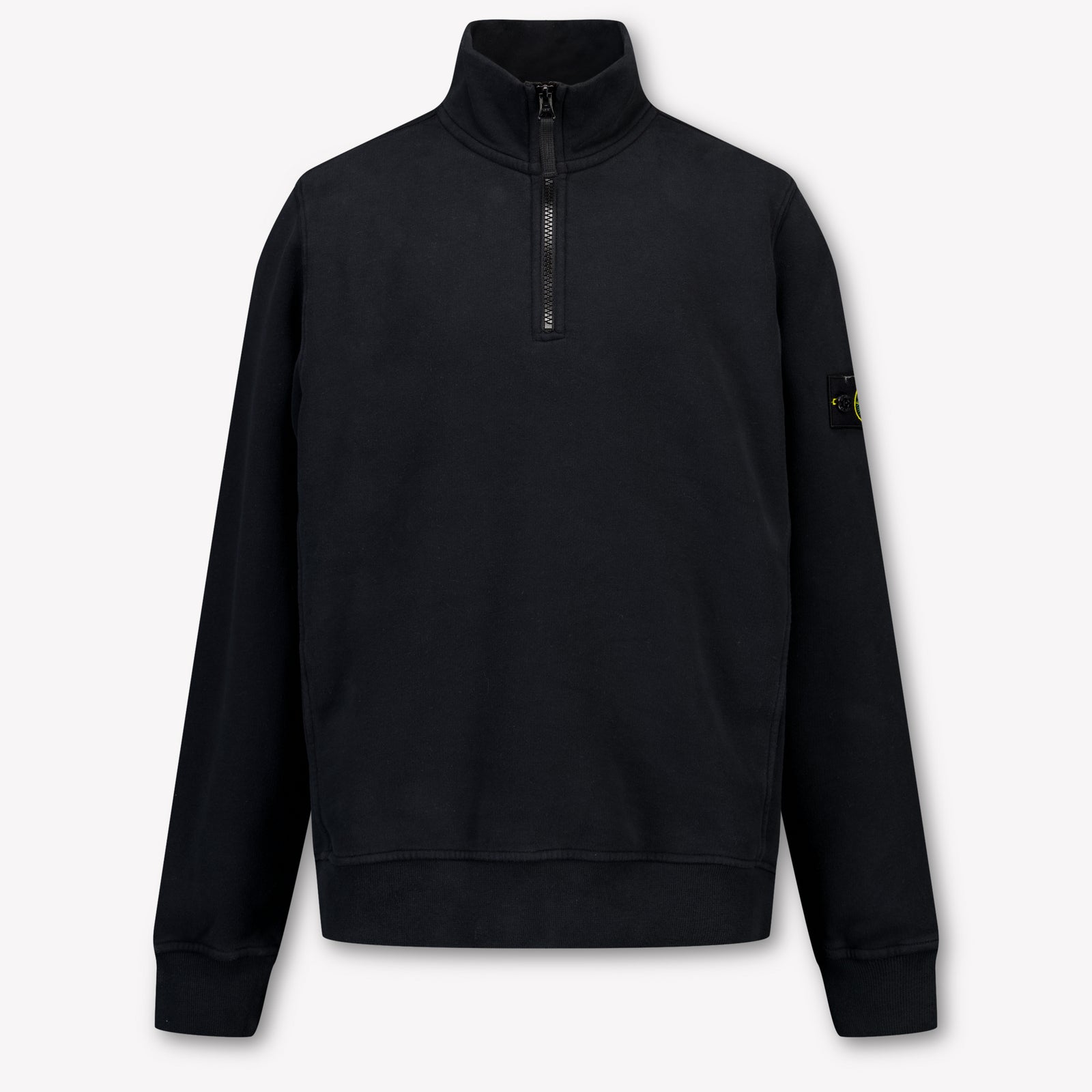 Stone Island Kids Boys Sweater In Black