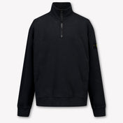 Stone Island Kinder Jongens Trui In Zwart