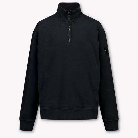 Stone Island Kinder Jongens Trui In Zwart