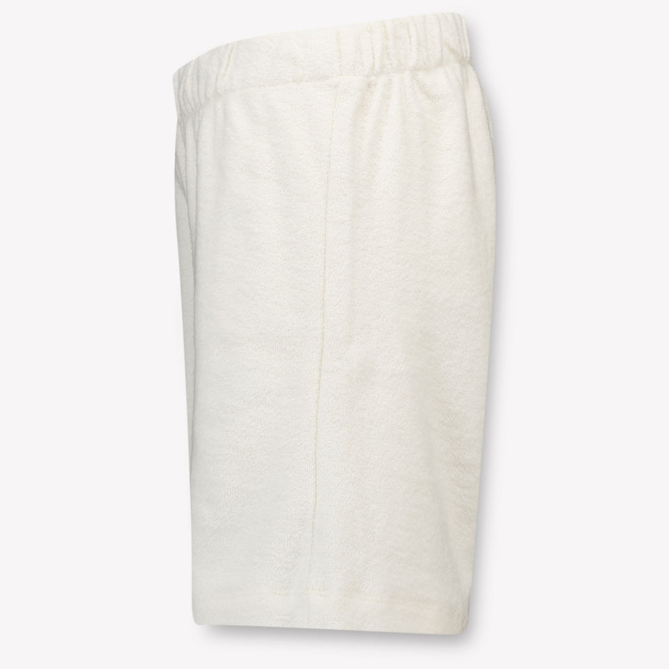 Donsje Amsterdam Kinder Unisex Shorts In Off White