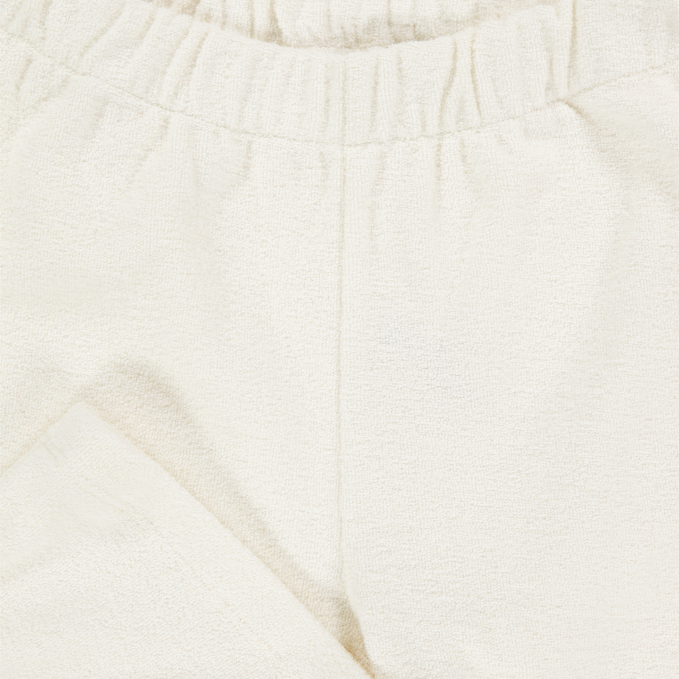 Donsje Amsterdam Kinder Unisex Shorts In Off White