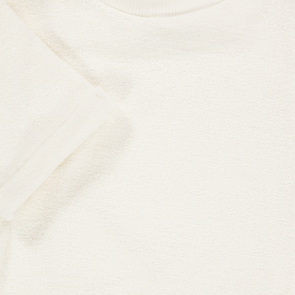 Donsje Amsterdam Thommy Kinder Unisex T-Shirt In Off White