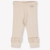 Donsje Amsterdam Baby Girls Leggings In Beige