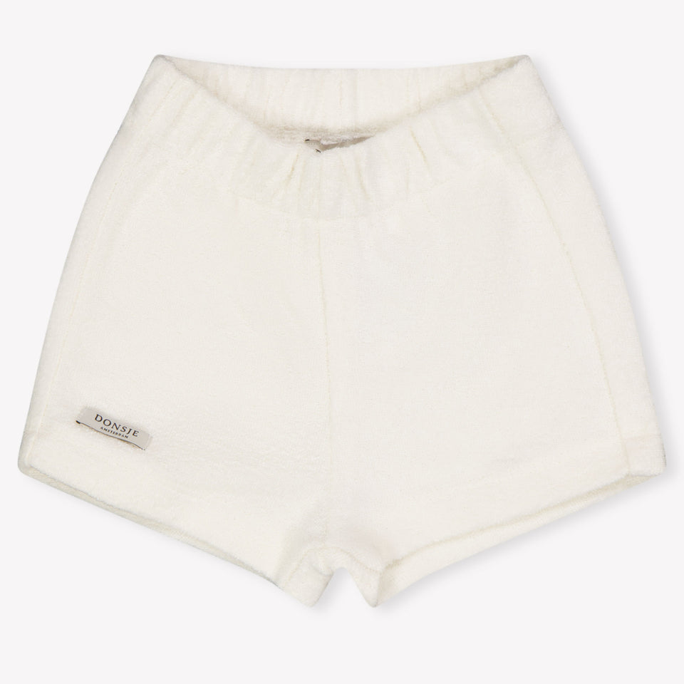 Donsje Amsterdam Baby Boys Shorts In OffWhite
