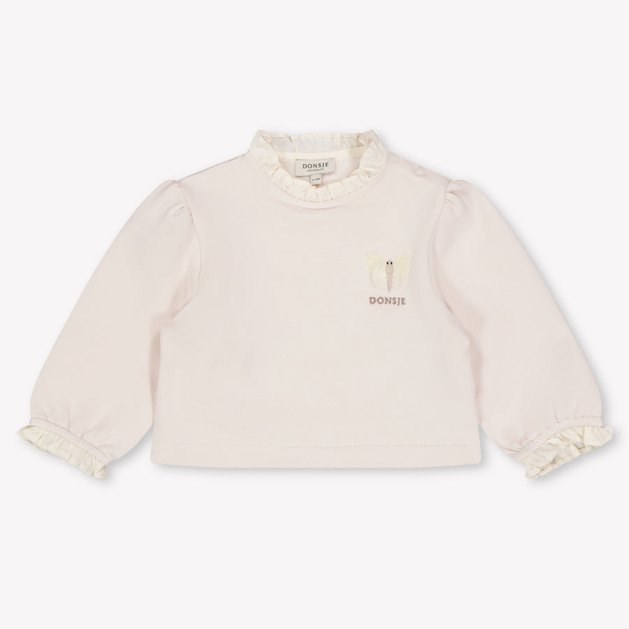 Donsje Amsterdam Baby Meisjes Trui In Licht Roze