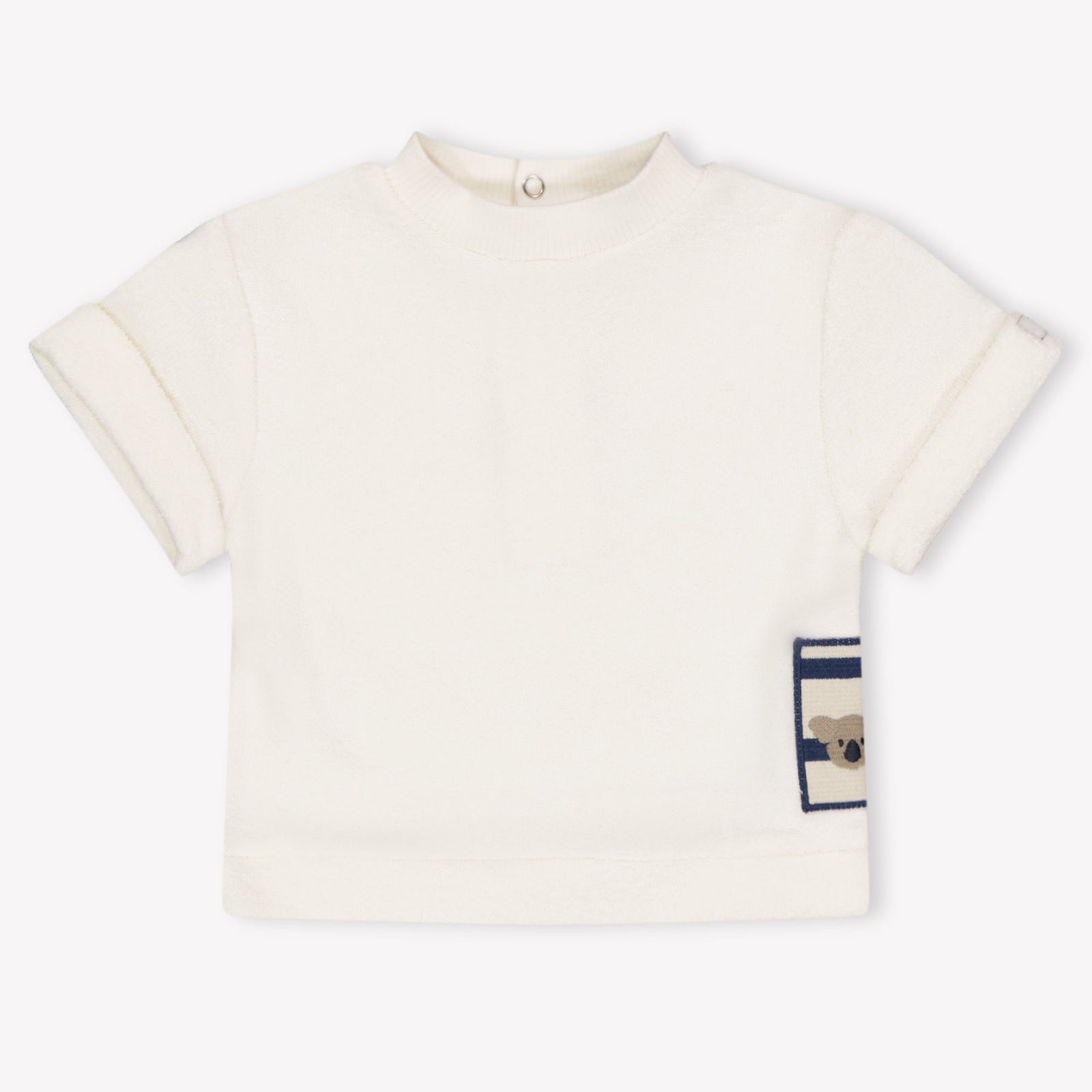 Donsje Amsterdam Baby Boys T-Shirt In OffWhite