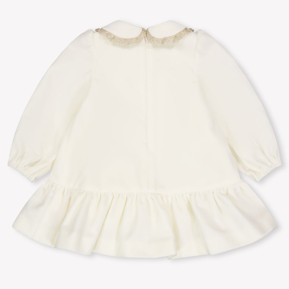 Dolce & Gabbana Baby Girls Dress In OffWhite