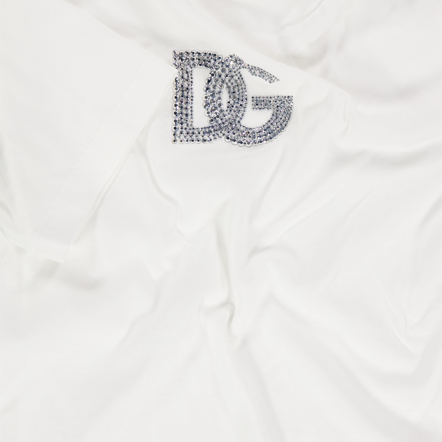 Dolce & Gabbana Kinder Meisjes T-Shirt In Wit