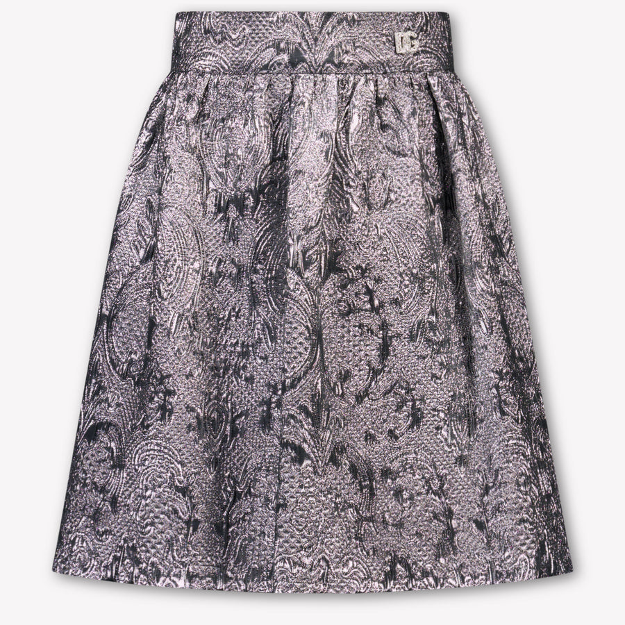 Dolce & Gabbana Girls Skirt in Silver