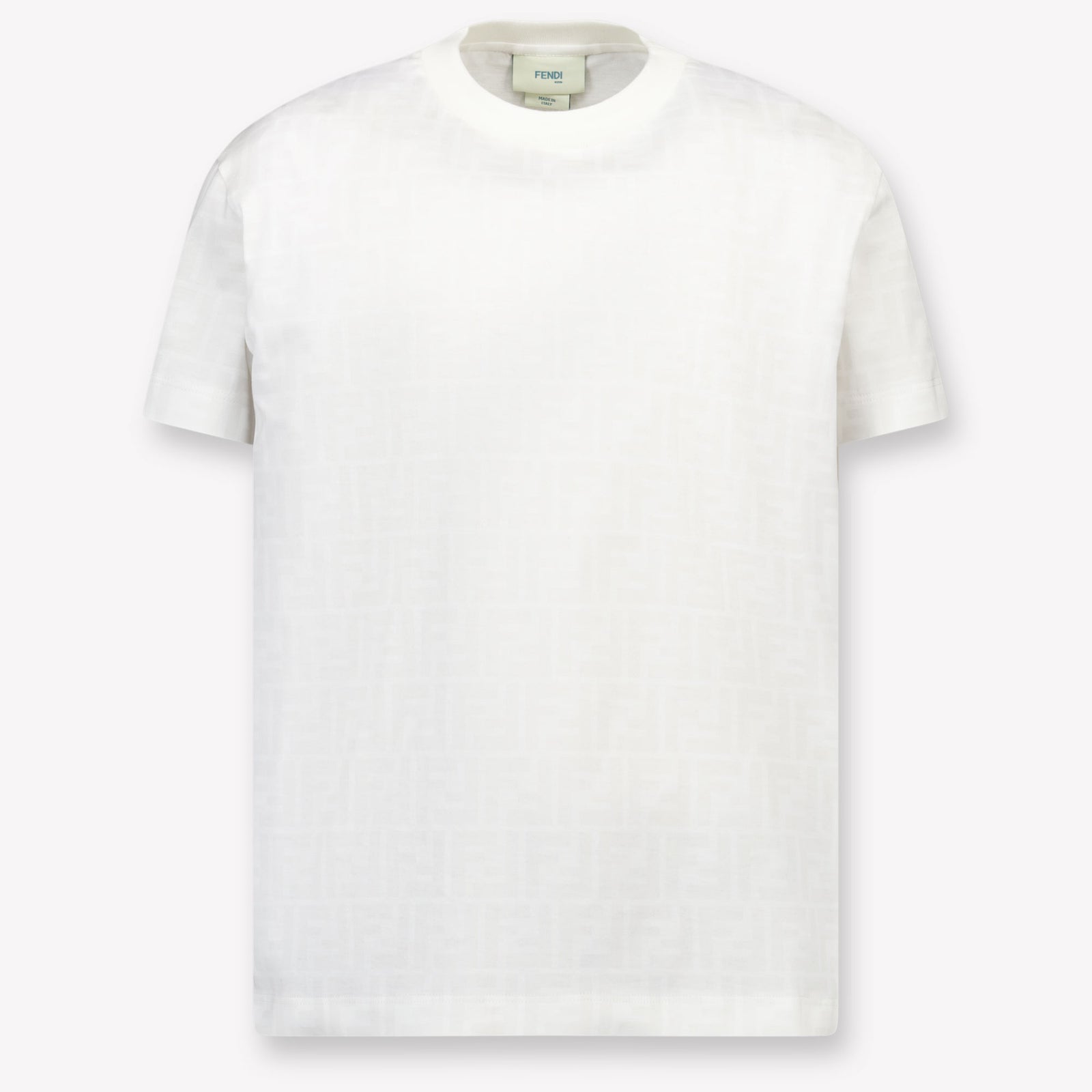 Fendi Kids Boys T-Shirt In White