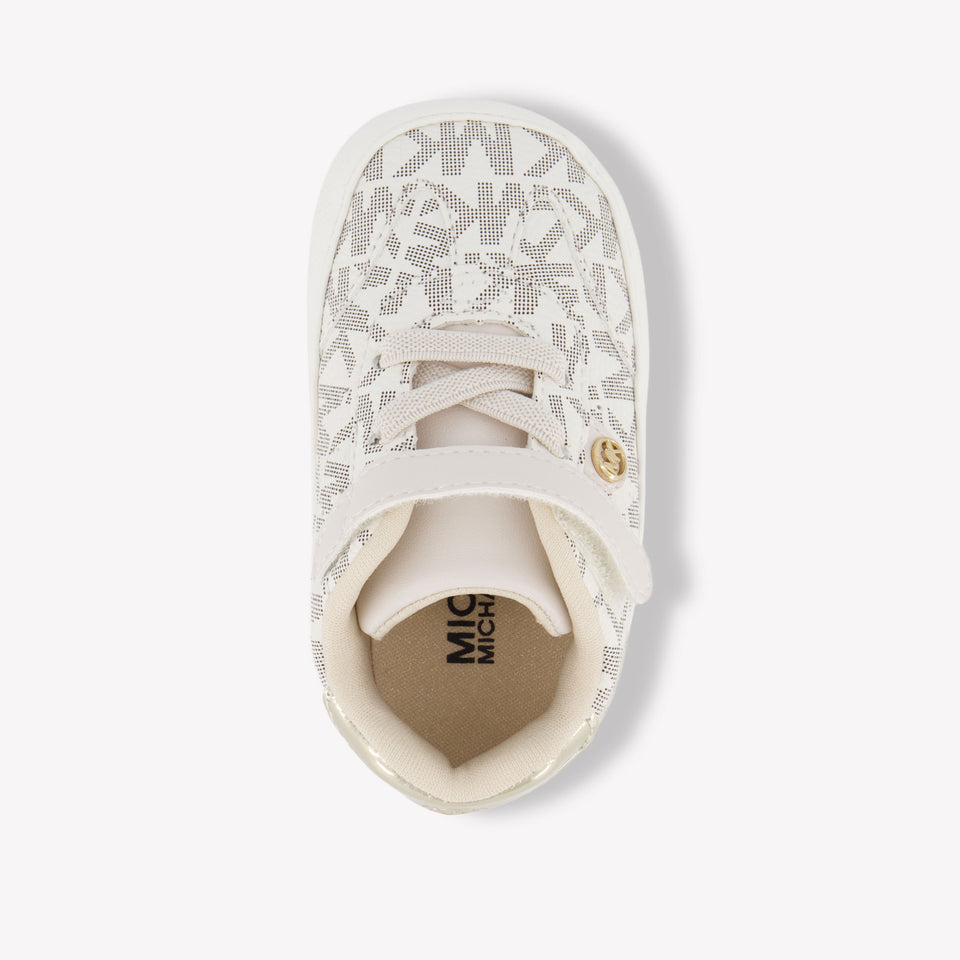 Michael Kors BABY SCOTTY Baby Meisjes Sneakers In Off White