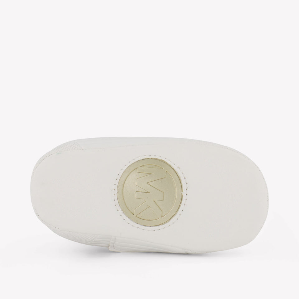 Michael Kors BABY BRITTANIA Baby Meisjes Sneakers In Off White