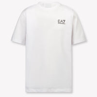 EA7 Kinder Jongens T-Shirt In Wit