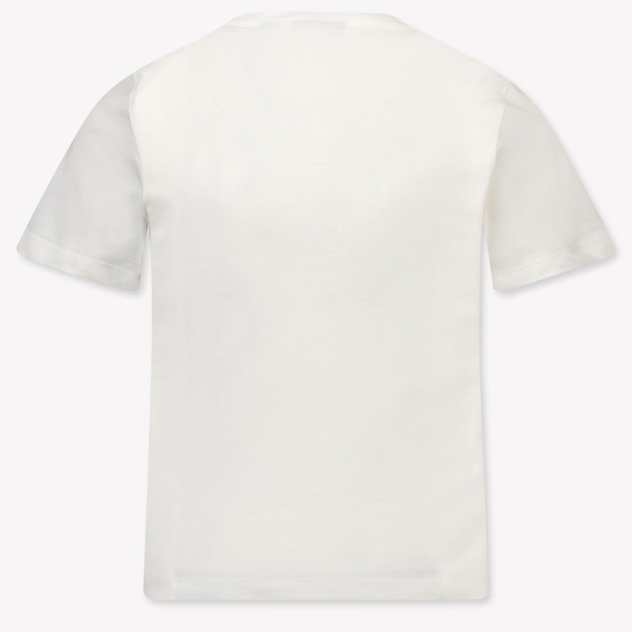 EA7 Kinder Jongens T-Shirt In Wit