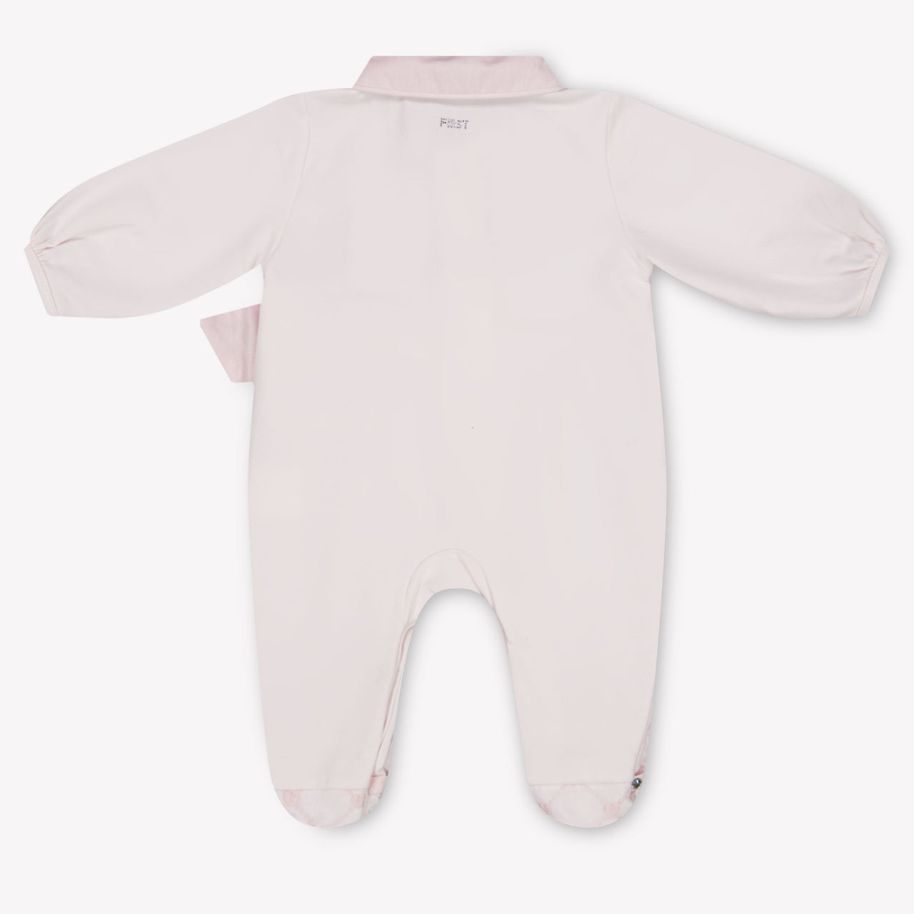 First Baby Girls Playsuit In Light Pink