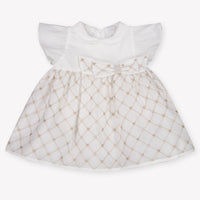 First Baby Meisjes Jurk In Wit