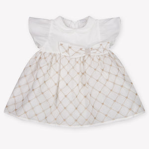 First Baby Meisjes Jurk In Wit