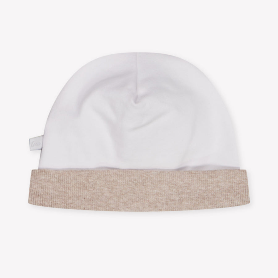 First Baby Boys Hat In Beige