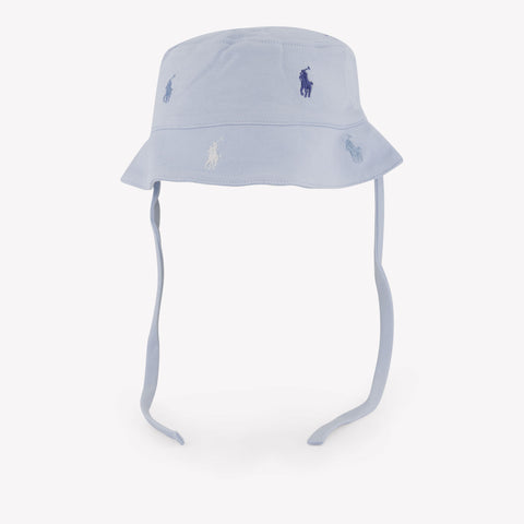 Ralph Lauren Baby Boys Hat In Light Blue