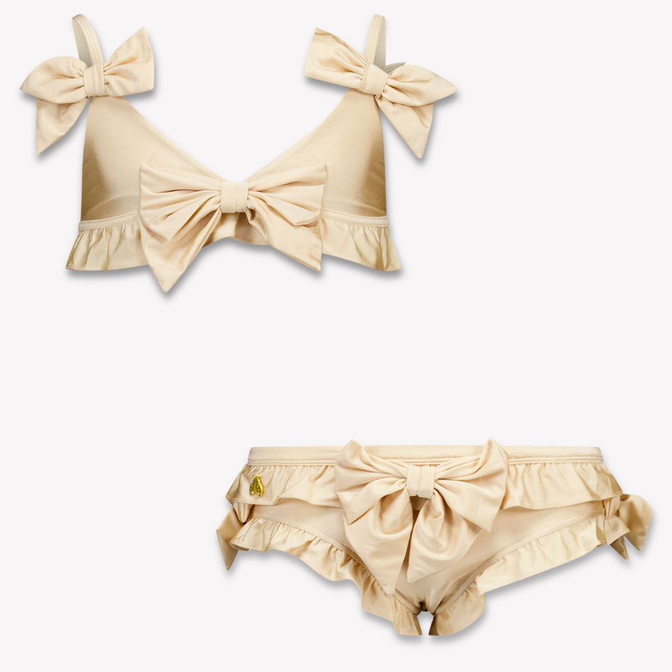 Luvbug Kinder Meisjes Zwemkleding In Beige