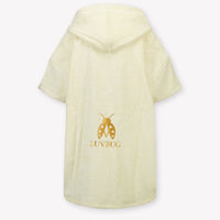 Luvbug Kinder Meisjes Poncho In Off White