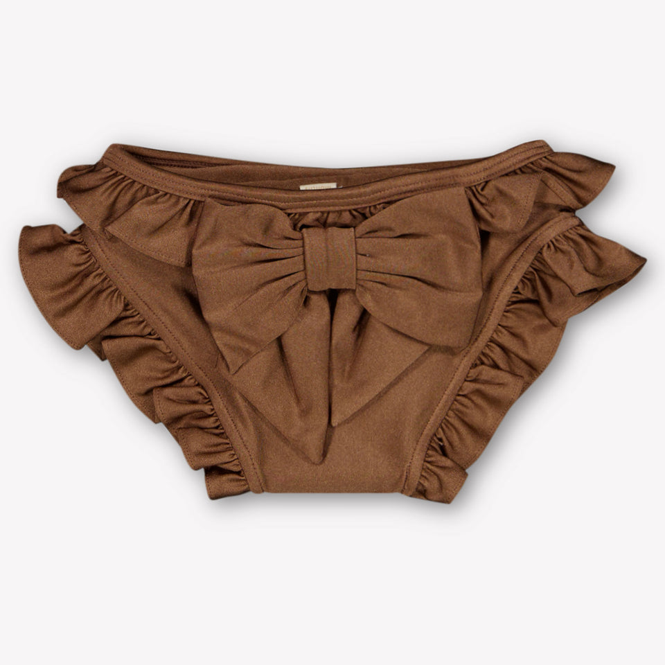 Luvbug Baby Meisjes Zwemkleding In Bruin