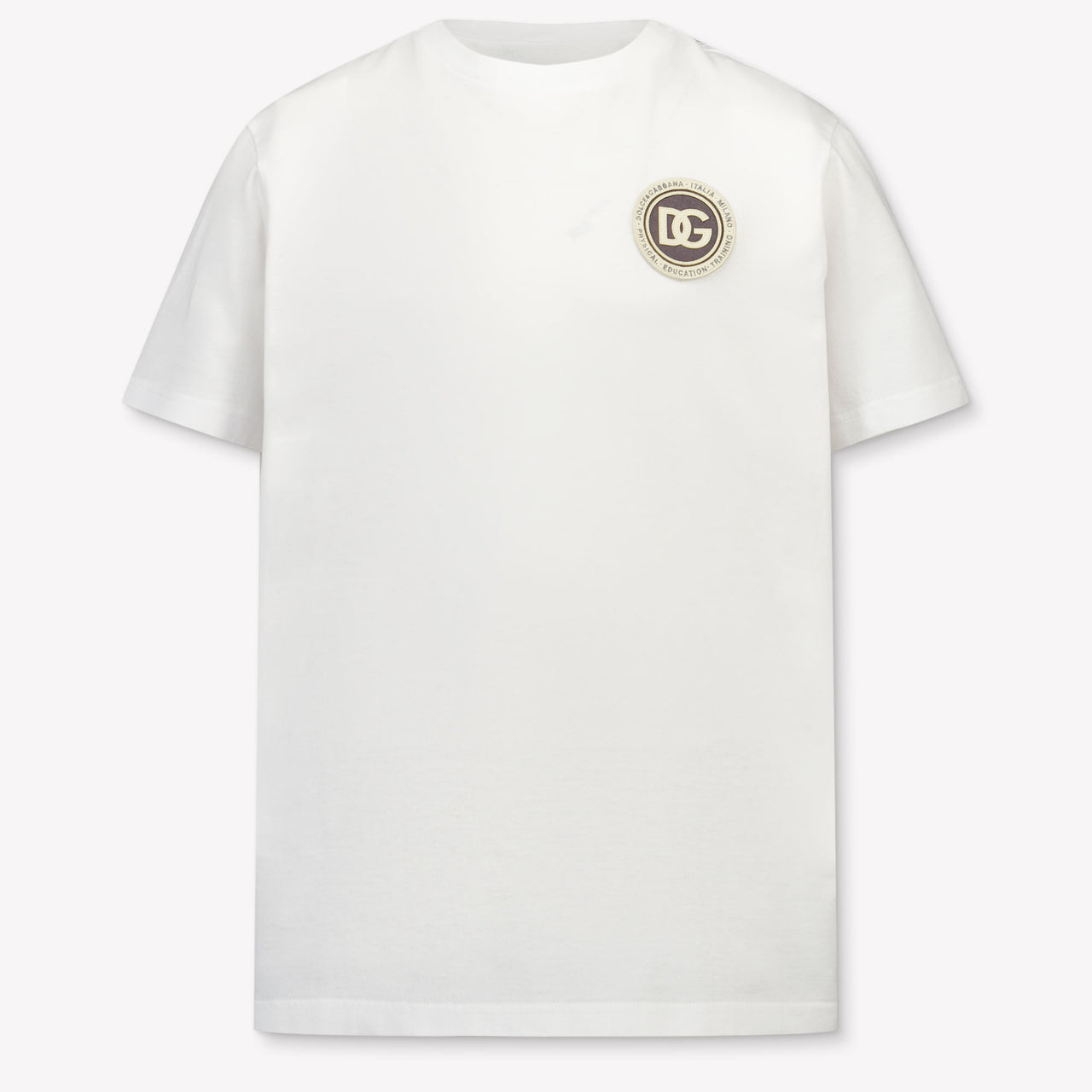 Dolce & Gabbana Kinder Jongens T-Shirt In Wit