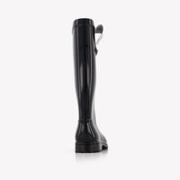 Moschino Girls Boots In Black