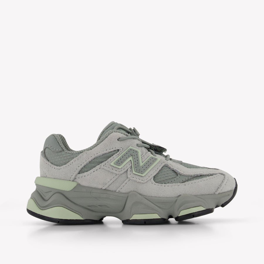 New Balance 9060 Kinder Unisex Sneakers In Licht Grijs
