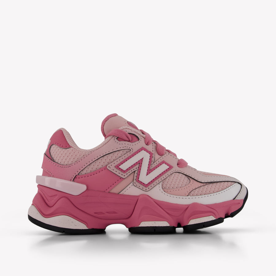 New Balance 9060 Girls Sneakers in Pink