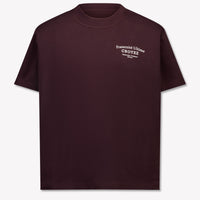 Croyez Kids Boys T-Shirt In Bordeaux