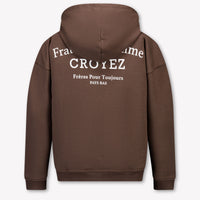 Croyez Kinder Jongens Vest In Donker Bruin