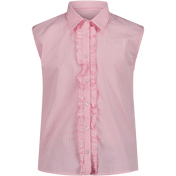 Off-White Kinder T-Shirt Roze