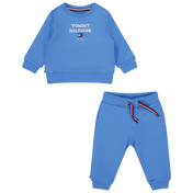 Tommy Hilfiger Baby Unisex Joggingpak Blauw