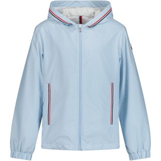 Moncler Kinder Jongens Jas Licht Blauw 4Y