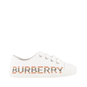 Burberry Kinder Unisex Sneakers Wit