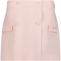 MSGM Kinder Shorts Licht Roze 4Y