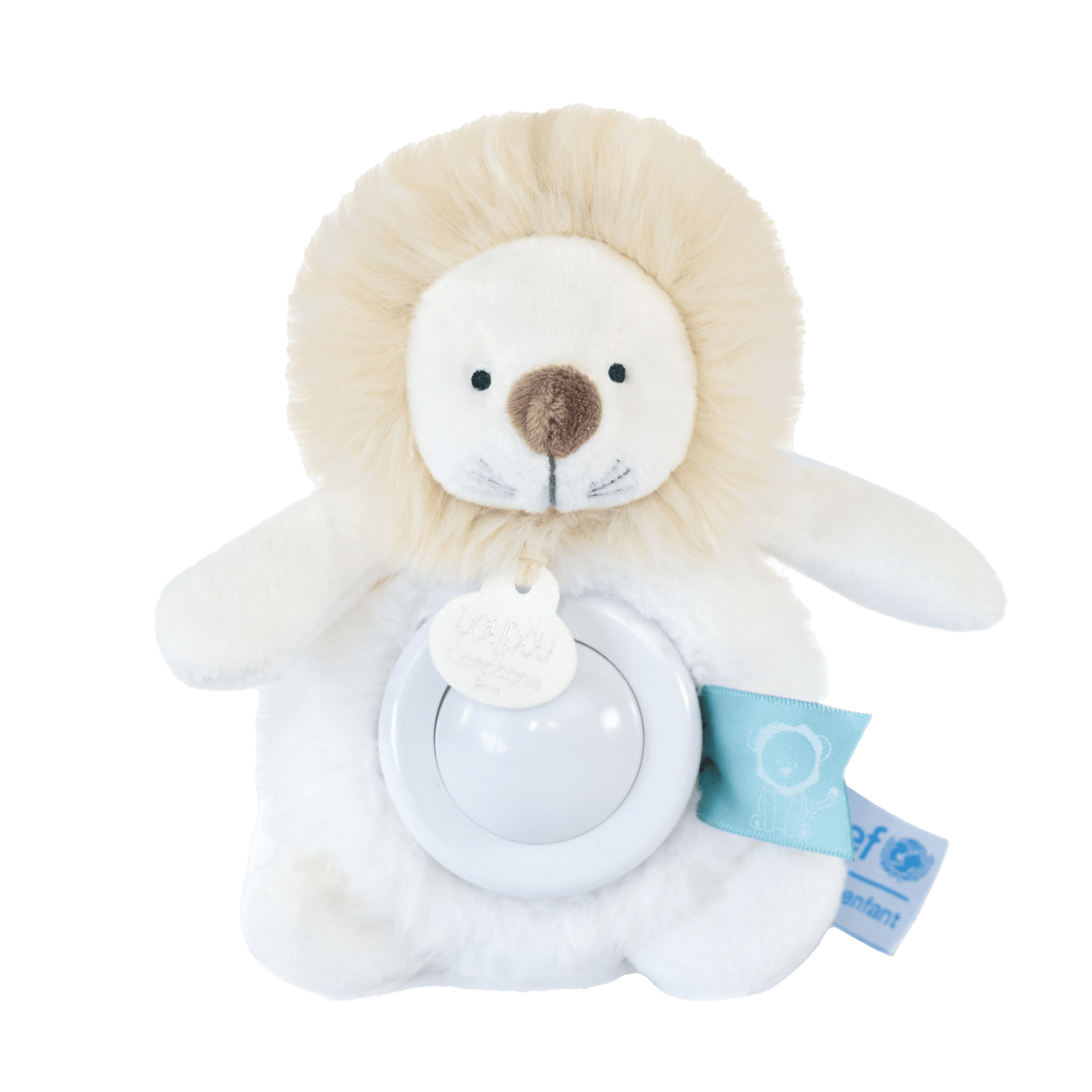 Doudou et Compagnie Baby Unicef Lion+Loicht Licht Beige ONE