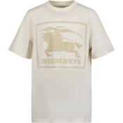 Burberry Children's Unisex T Shirt Creme