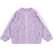 Palm Angels Baby Girls Vest Lilac