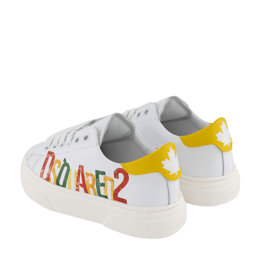 Dsquared2 Kinder Unisex Sneakers Wit